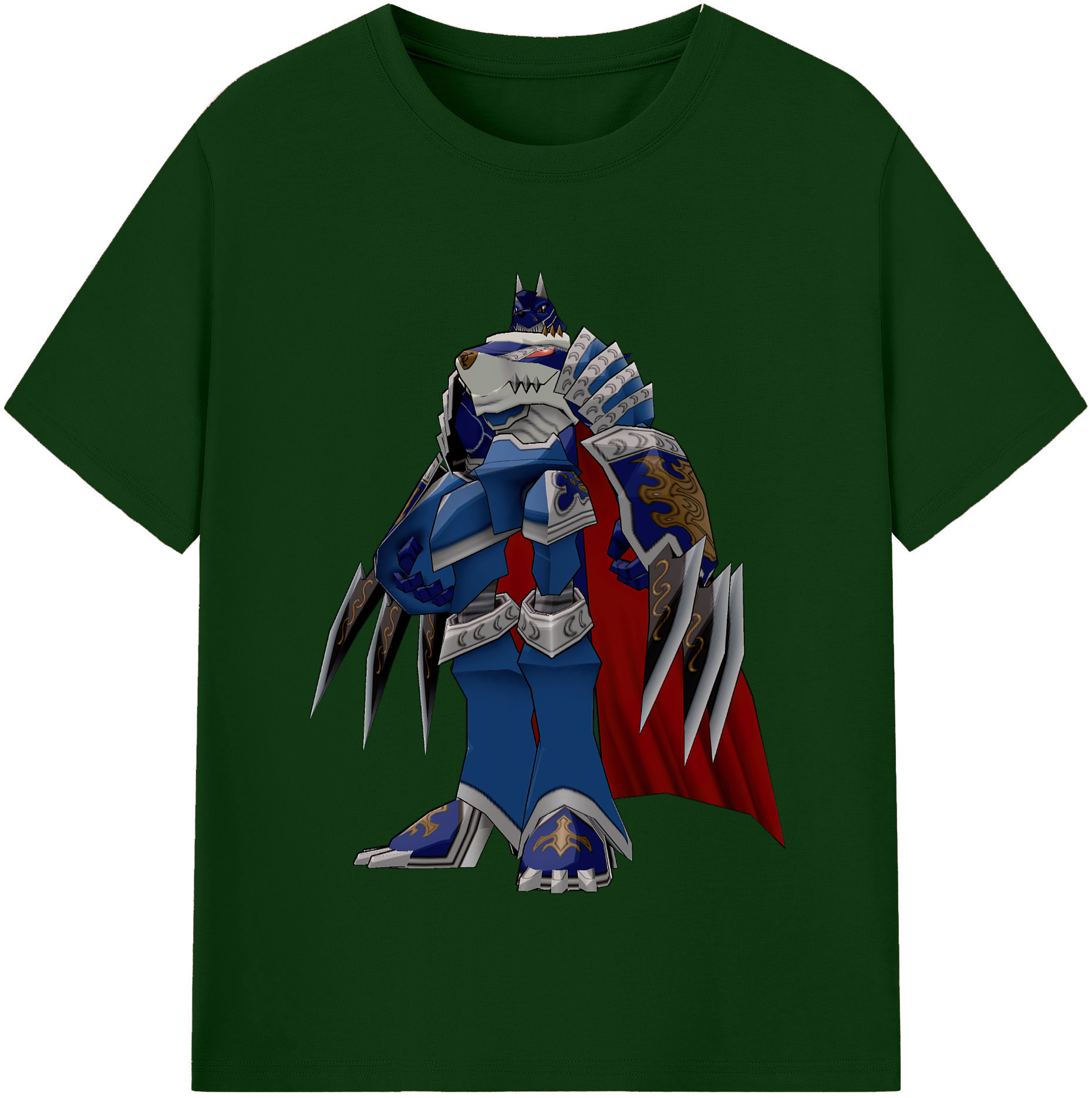 （画像用） Digimon デジタルモンスター/デジモン 綿100％半袖Tシャツ（フロントプリント）